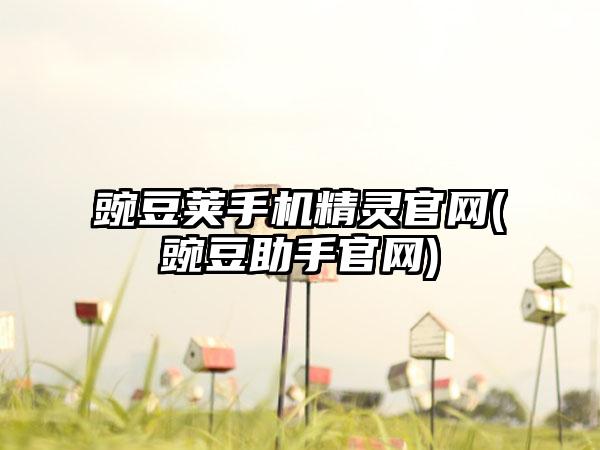 豌豆荚手机精灵欧洲杯投注官网(豌豆助手欧洲杯投注官网)